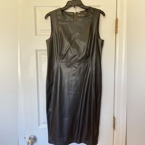 Calvin Klein.  Black. Size 12. Pleather